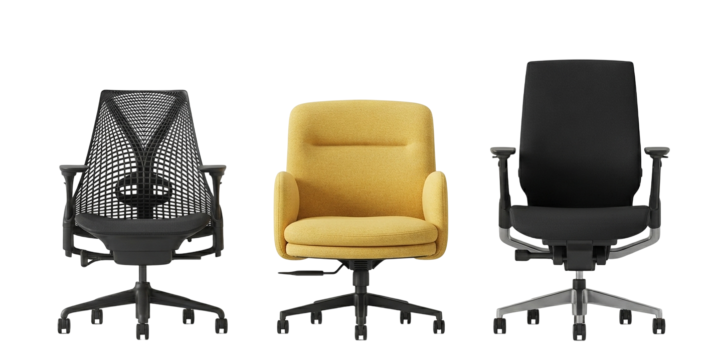 Office chairs at Alpha Furniture, JP Nagar