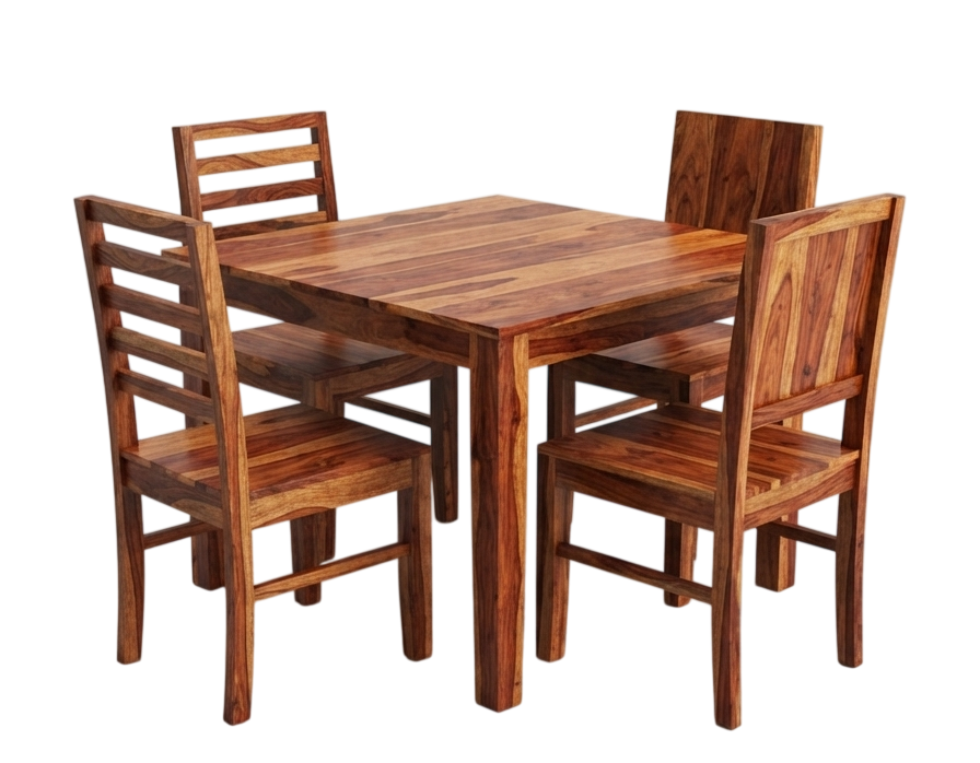 Dining sets on display at Alpha Furniture, JP Nagar